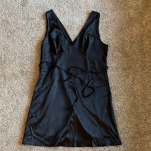 Shein Black Slip dress